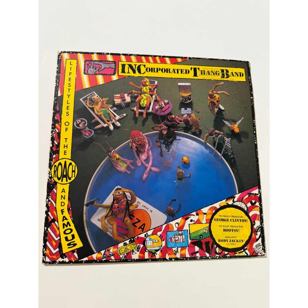 Incorporated Thang Band Lifestyles of the Roach Famous Vinyl LP George Clinton